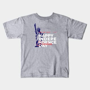 Happy Independence Day USA Freedom, 4th of July Kids T-Shirt